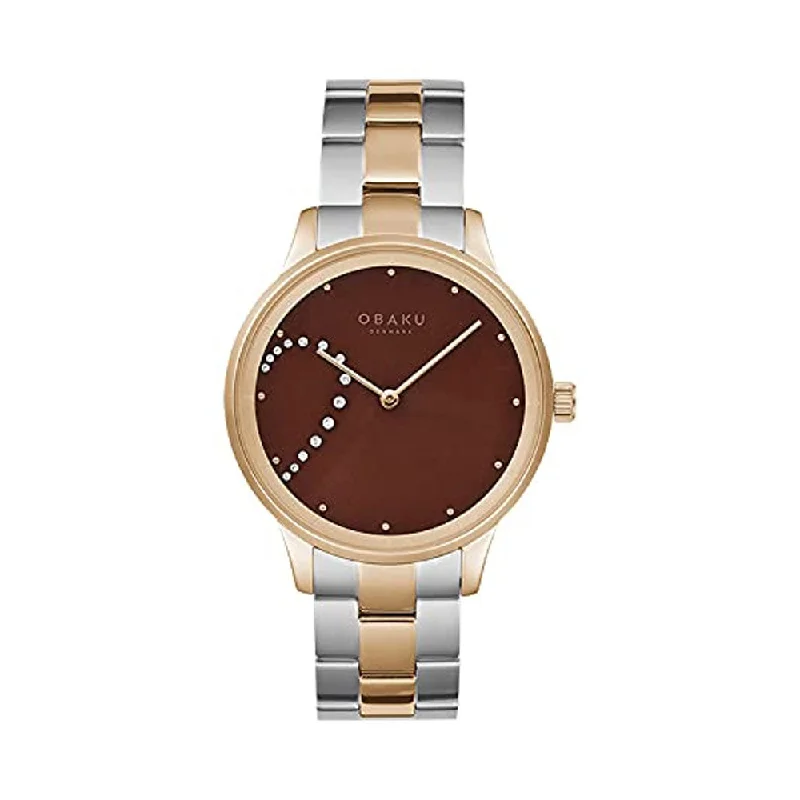 watches for women with fine jewelry design -OBAKU V247GHVNSH Sive Bloom Analog Watch For Men