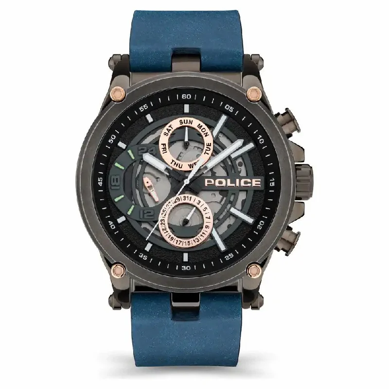 mens watches with tactical features -POLICE Men CARSON - PLPEWJF2108602