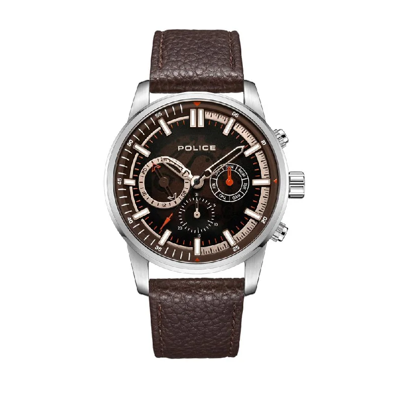 luxury watches with automatic movement for men -POLICE Men FW22 - PLPEWJF2227006