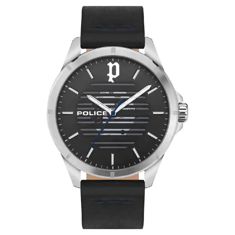 eco-friendly watches with bamboo band -POLICE Men SS22 - PEWJA2204502