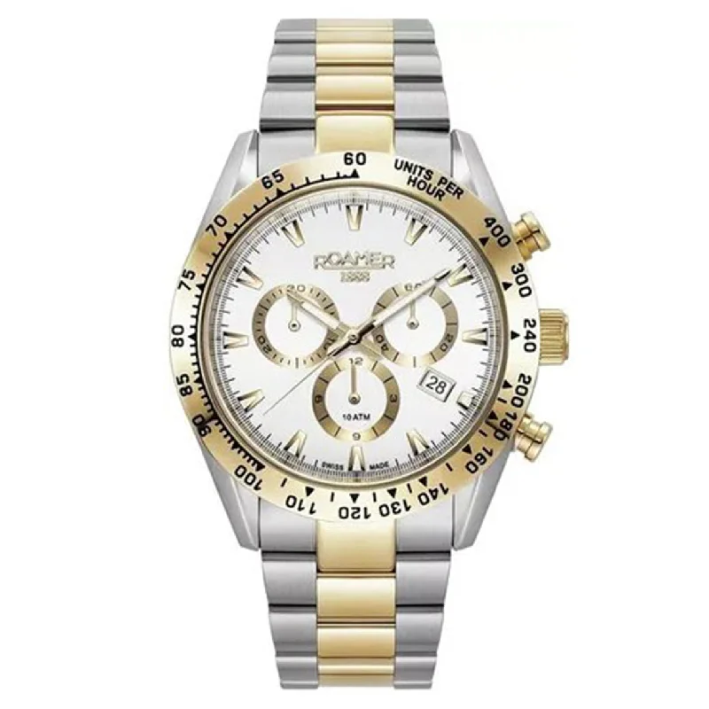 womens watches with bold color designs -Monza White Dial