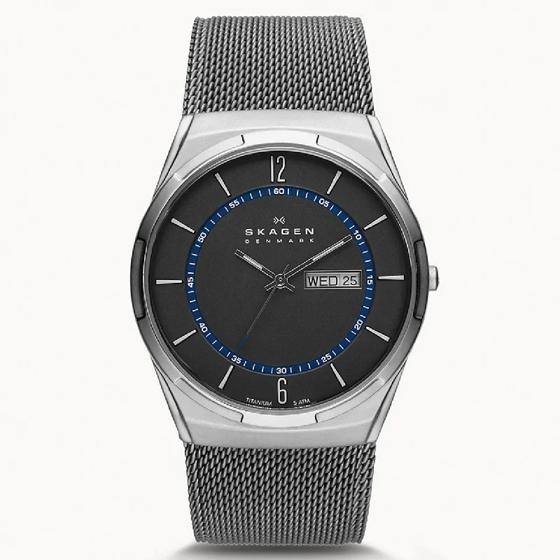 sporty women’s watches with GPS tracking -Skagen Melbye Grey Dial Men 40mm