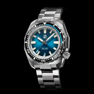 best luxury watches with minimalist designs -Zelos Hammerhead 3 Steel Teal (Blue) Limited Edition